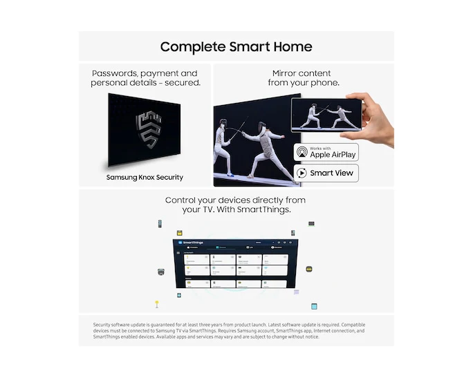 Samsung 65" QLED 4K Vision AI Smart TV | QE65Q7F5AUXXU - Image 7