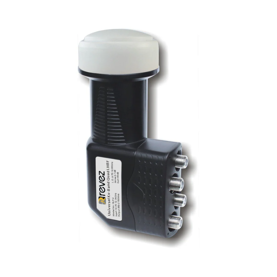REVEZ Quad LNB HD 4K 3D | QLP-4