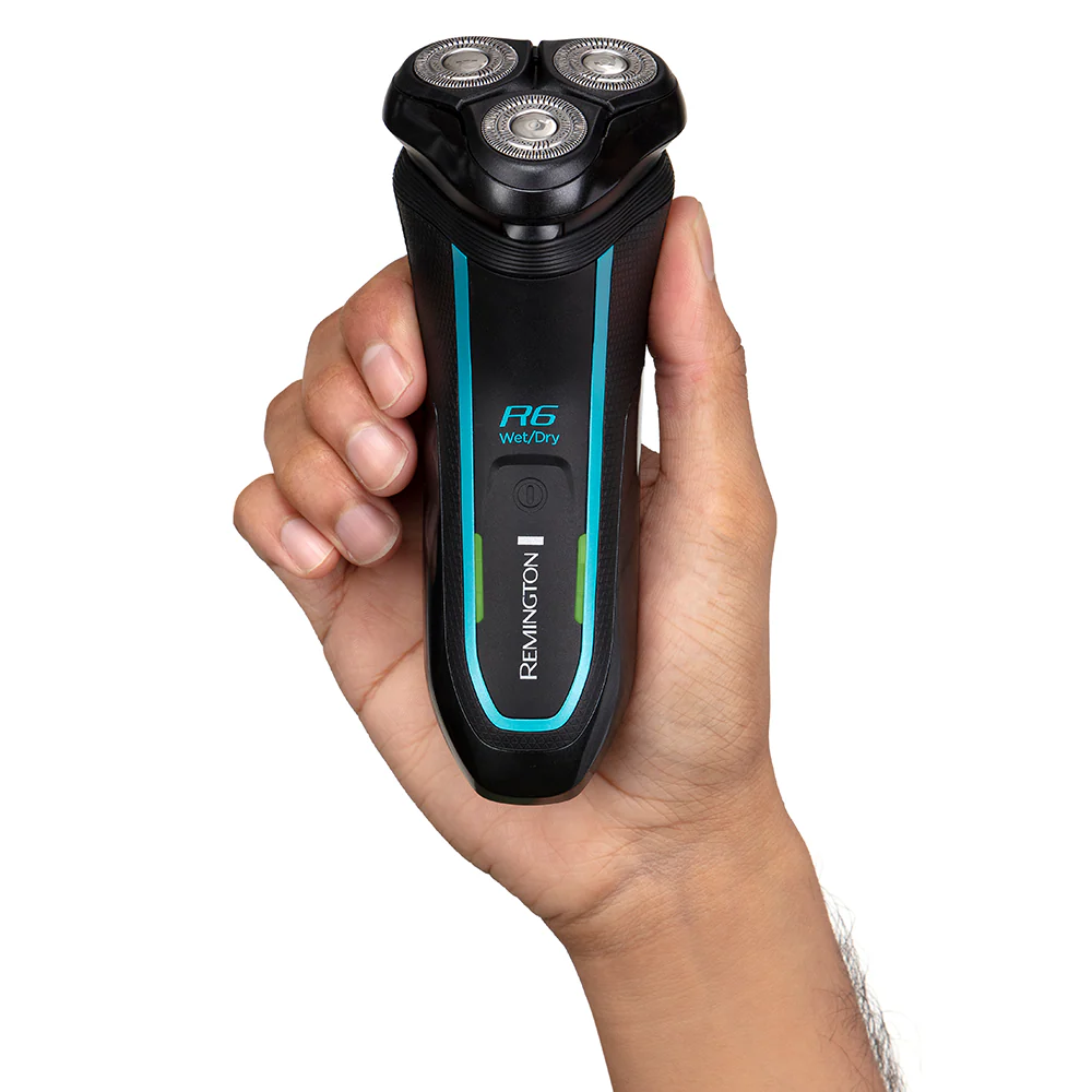 Remington R6 Style Series Rotary Shaver - Wet & Dry Shaver - Electric Shaver for men - Aqua || R6000 - Image 5