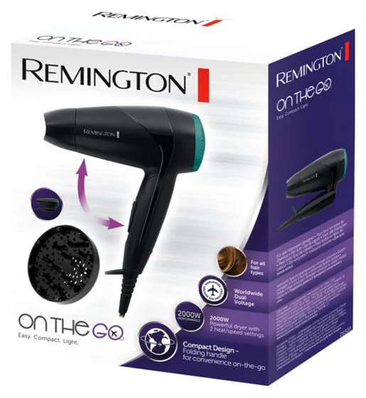 Remington On The Go Compact Dryer | D1500 - Image 3