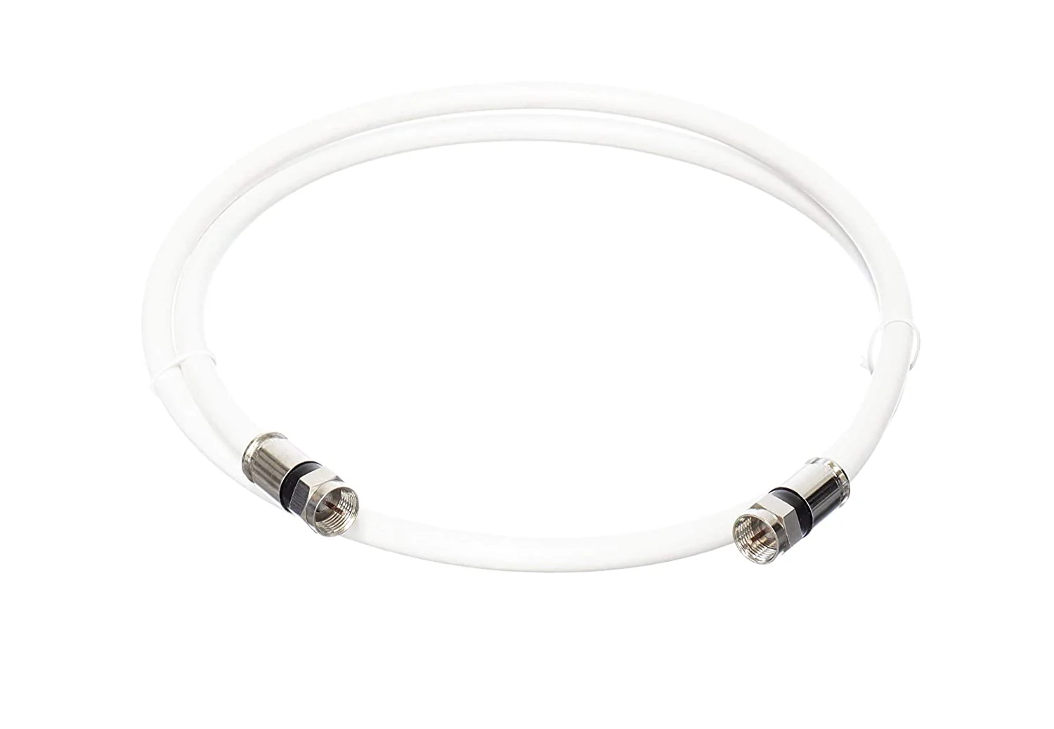 F to F Satellite Cable RG6 10m 75ohm WHITE | RG6-WHITE-10M - Image 8