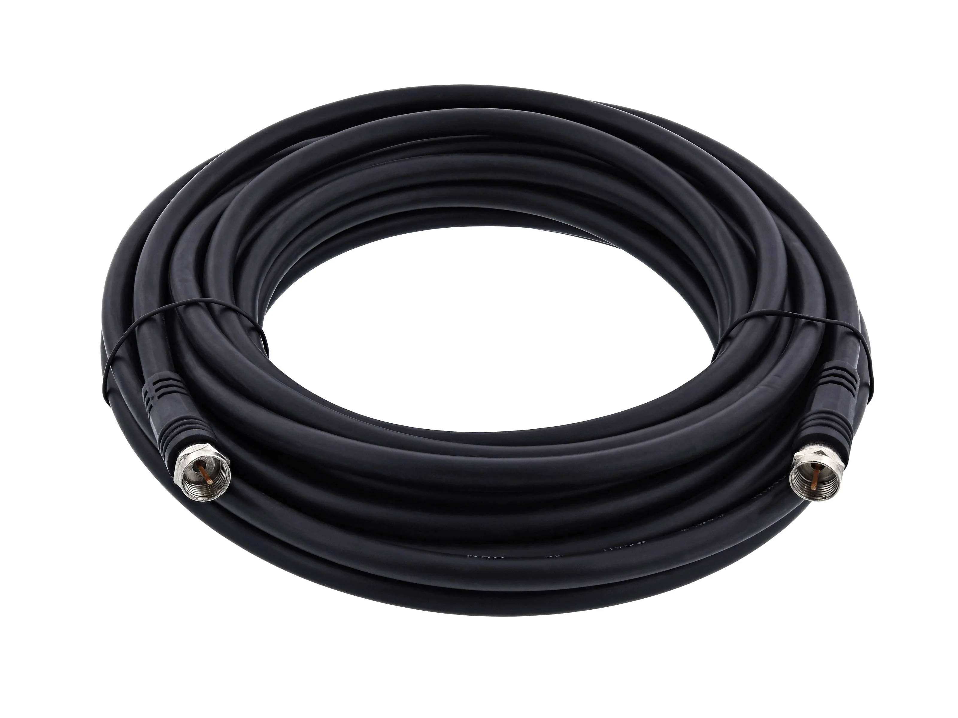 REVEZ 10M RG6 F to F Coax Cable - Black | RG610M - Image 2