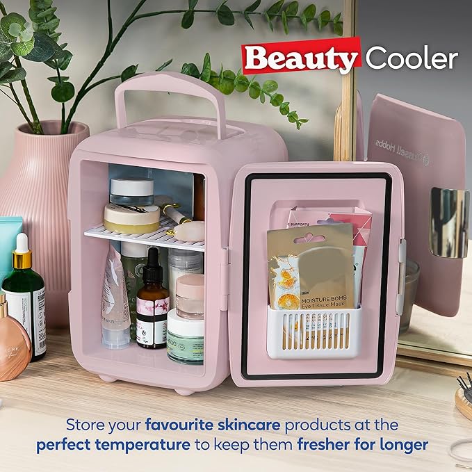 Russell Hobbs Mini Fridge 4L/6 - Pink | RH4CLR1001P/RH - Image 5