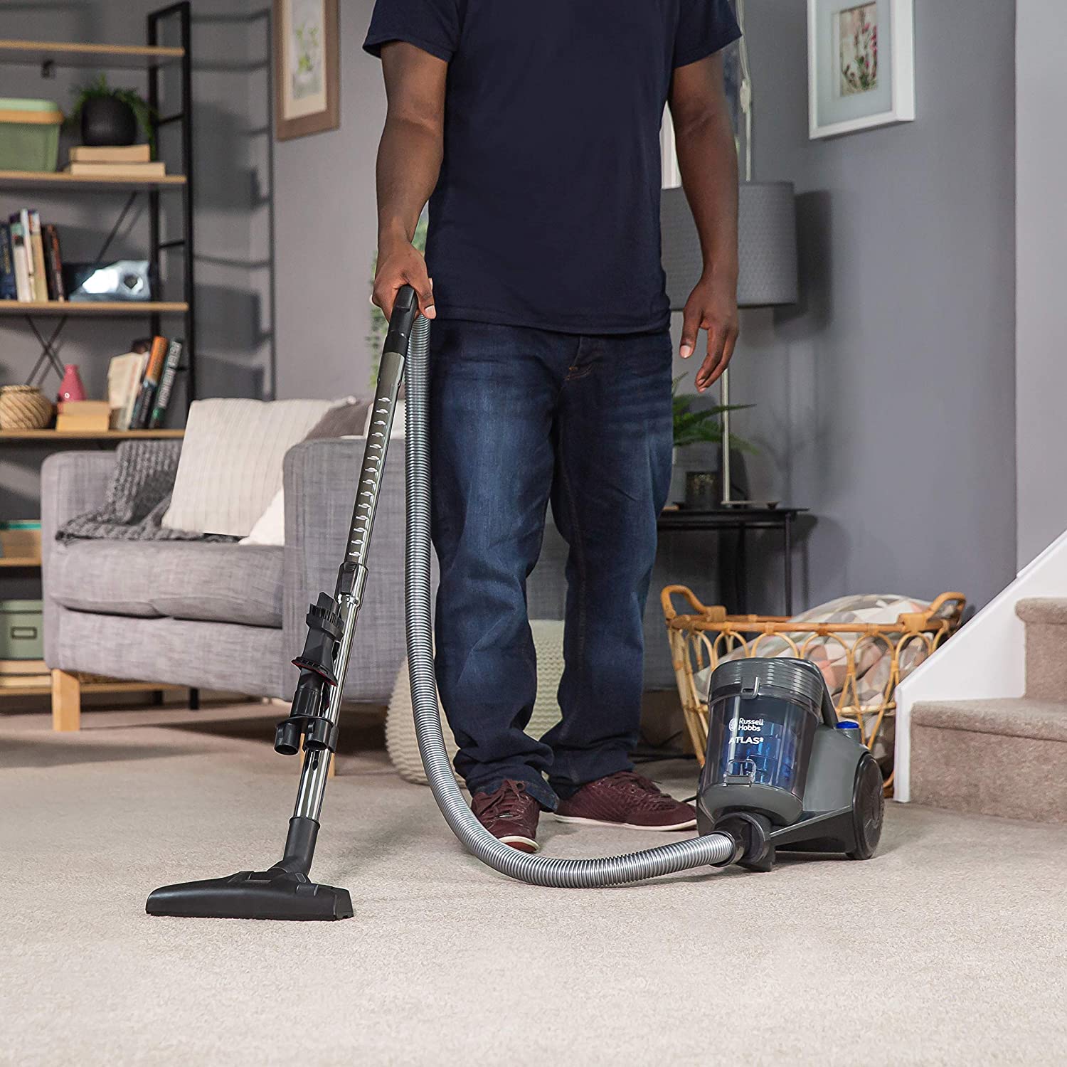 Russell Hobbs Atlas 2 Cylinder Hoover Vacuum Cleaner | RHCV3101 - Image 5