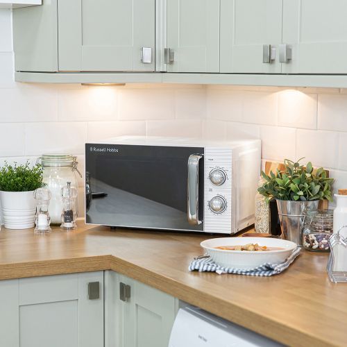 *OPEN BOX* Russell Hobbs Inspire Microwave - White | RHM1731 - Image 4