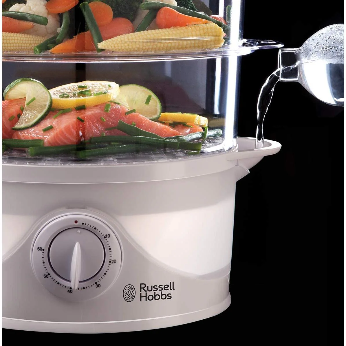Russell Hobbs 3-Tier Food Steamer | 21140 - Image 7