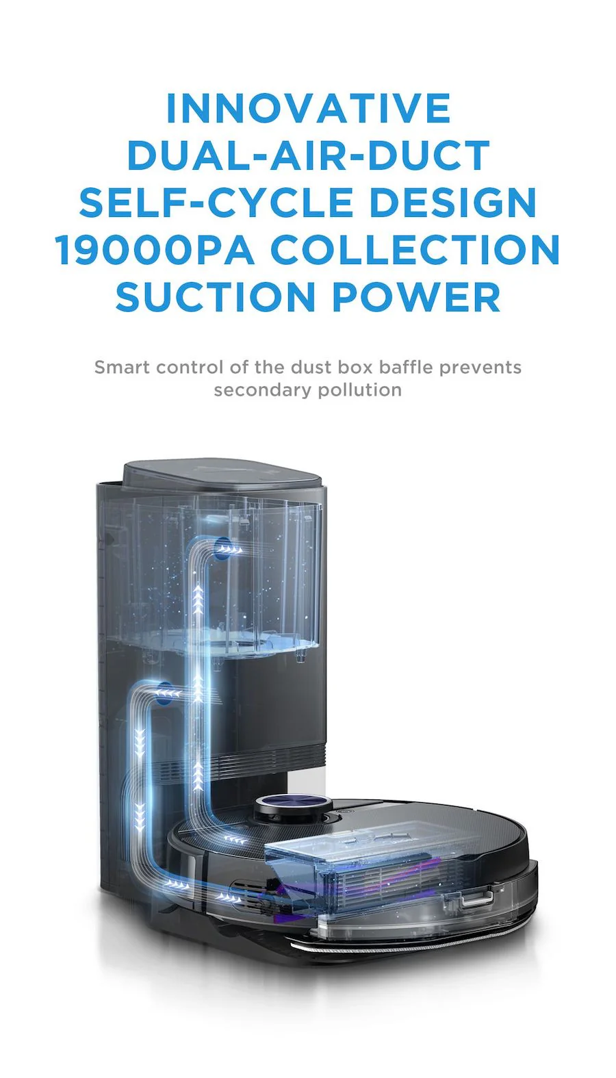 Midea S8+ Robot Vacuum - Robovac - 5200mAh 150min || S8+ - Image 11