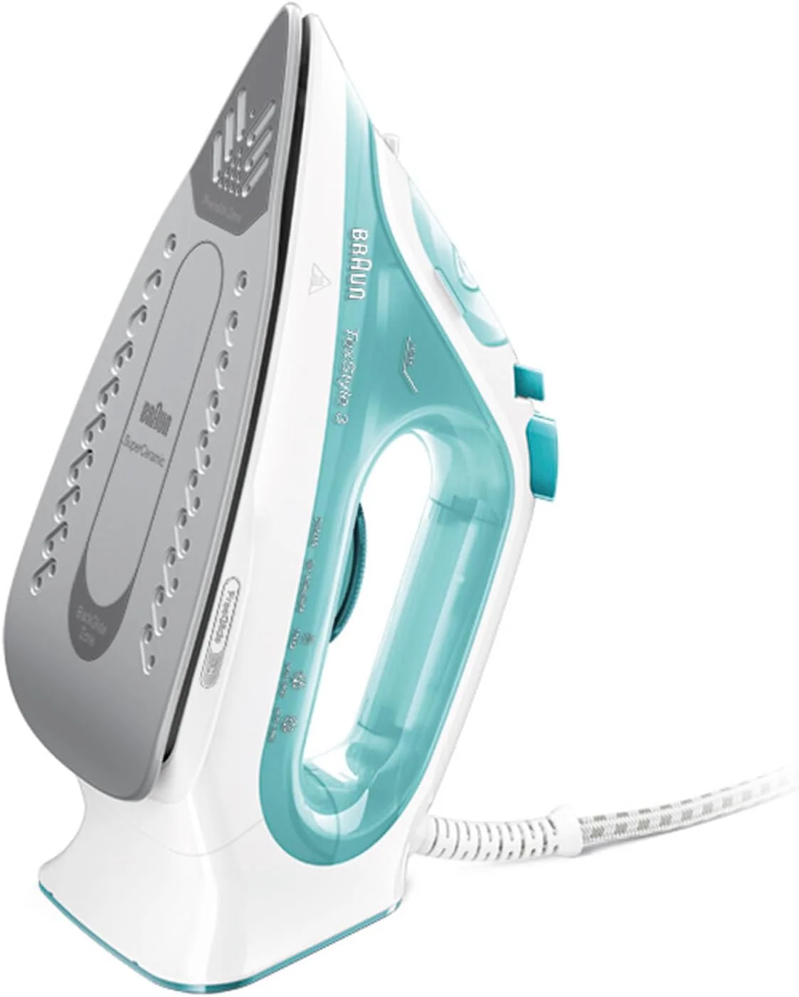 Braun TexStyle 3 Steam Iron - Turquoise | SI3041 - Image 5