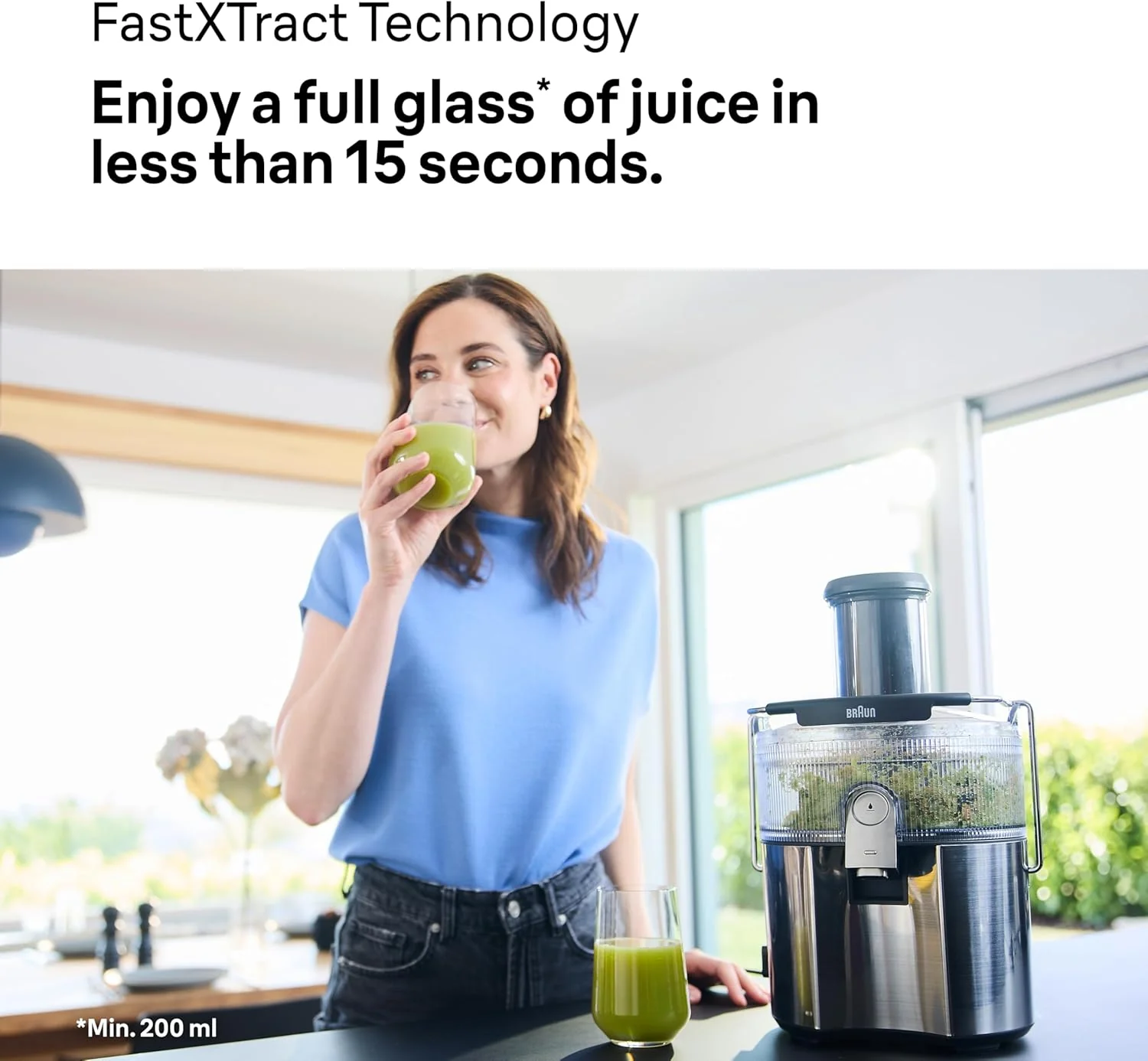 Braun MultiJuice 7 Spin Juicer - Grey | SJ7000GY - Image 5