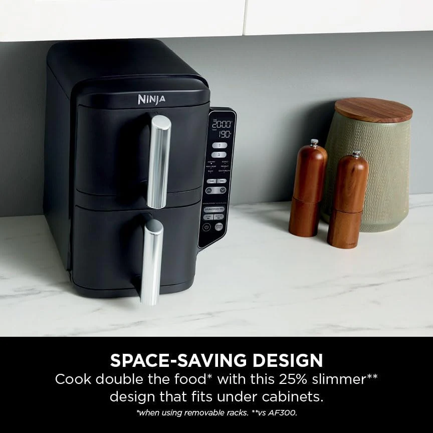 Ninja Double Stack 2-Drawer Air Fryer 7.6L | SL300UK - Image 3
