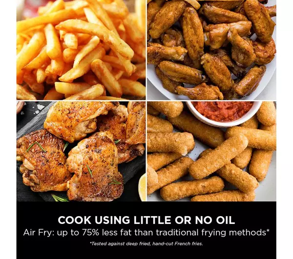 Ninja Double Stack XL Air Fryer 9.5L Capacity, 6 Cooking Functions, 8 Portions - Grey | SL400UK - Image 13