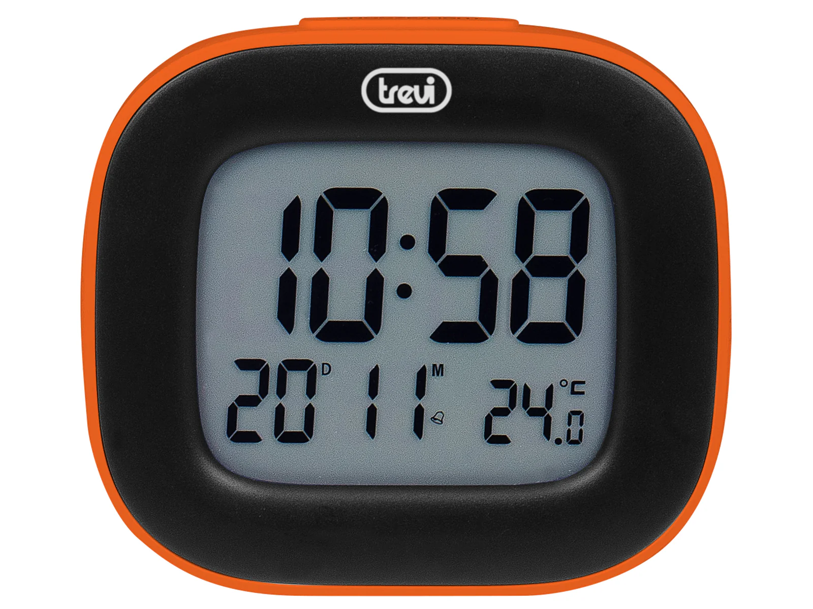 Trevi Digital Alarm Clock - Orange | SLD3875 - Image 2