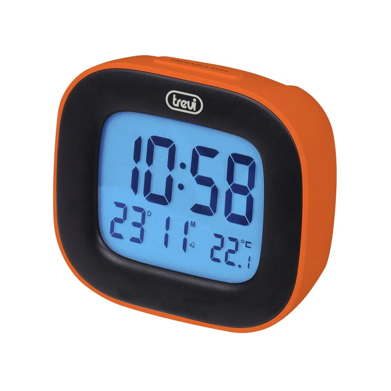 Trevi Digital Alarm Clock - Orange | SLD3875 - Image 4