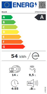 Bosch Series 6 Fully-integrated Dishwasher 60 cm | SMD6YCX01G - Image 17