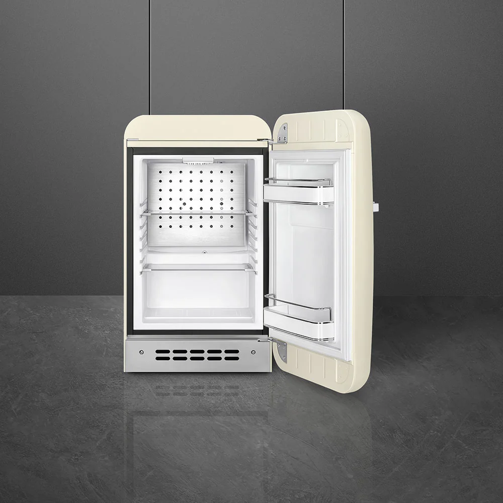 Smeg 40cm Small Retro Style Fridge (6), Right Hand Hinged - Cream | SMG FAB5RCR6 - Image 2
