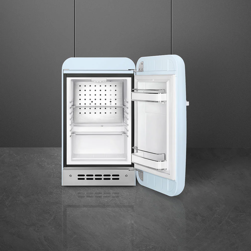 Smeg 40cm Small Retro Style Fridge, Right Hand Hinged - Pastel Blue | SMG FAB5RPB5 - Image 2