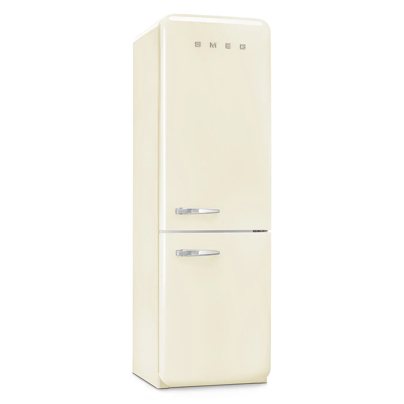 Smeg 60cm Retro Style 60/40 Fridge Freezer with NoFrost, Right Hand Hinge - Cream | SMG FAB32RCR6UK - Image 2