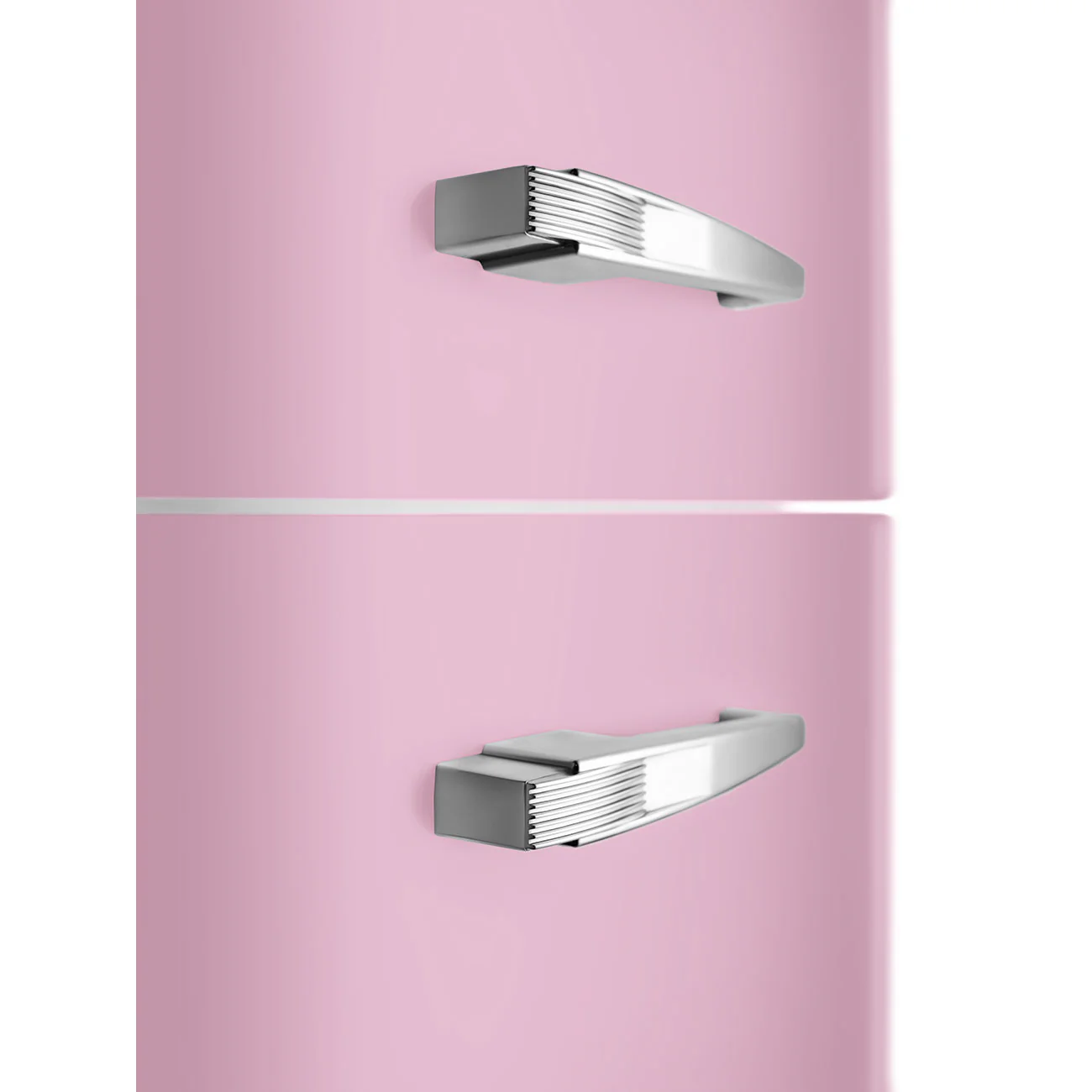 Smeg 60cm Retro Style 60/40 Fridge Freezer with NoFrost, Right Hand Hinge - Pink | SMG FAB32RPK6UK - Image 9