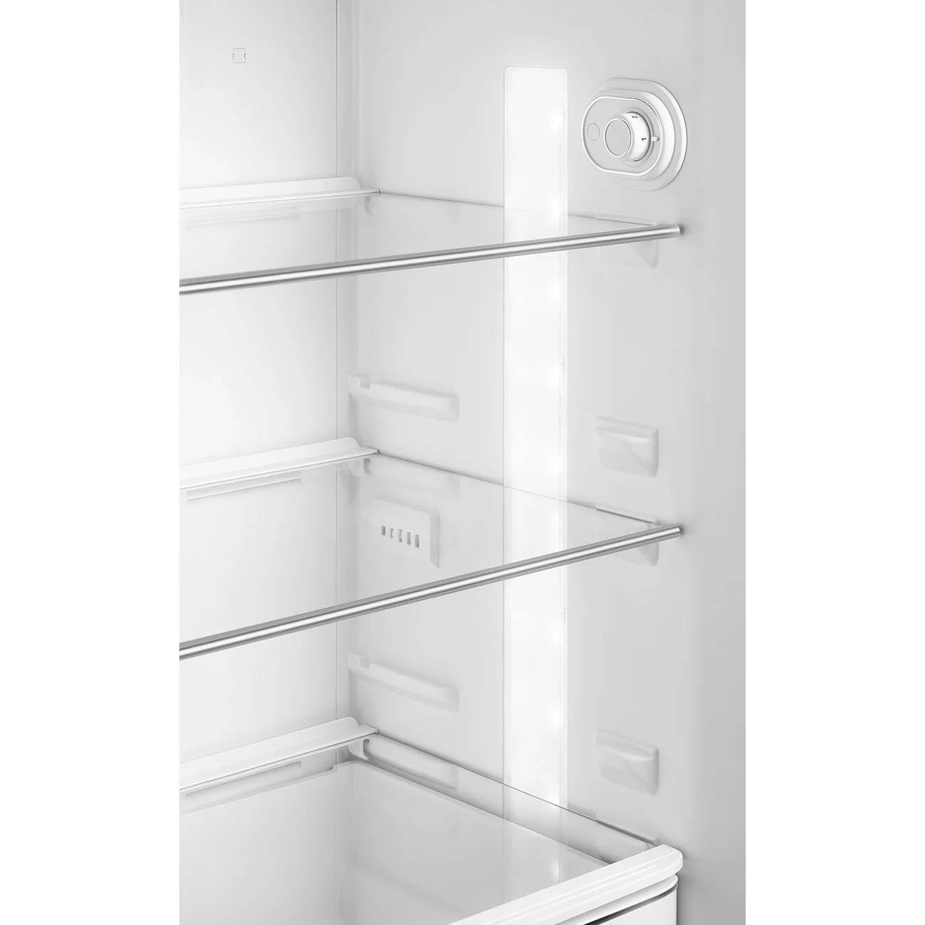 Smeg 60cm Retro Style 80/20 Fridge Freezer, Left Hand Hinge - Pastel Green | SMG FAB30LPG5UK - Image 2