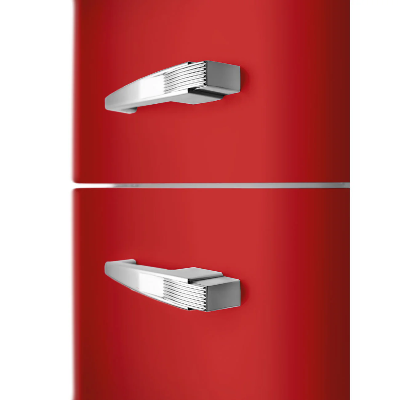 Smeg 60cm Retro Style 80/20 Fridge Freezer, Left Hand Hinge - Red | SMG FAB30LRD5UK - Image 3