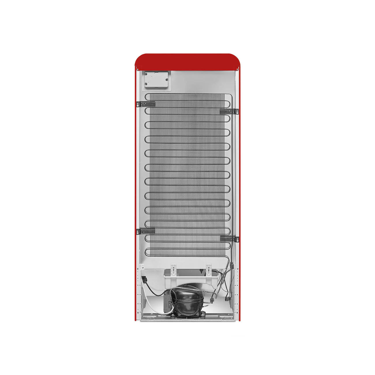 Smeg 60cm Retro Style Fridge With Icebox (6), Left Hand Hinged - Red | SMG FAB28LRD6UK - Image 2