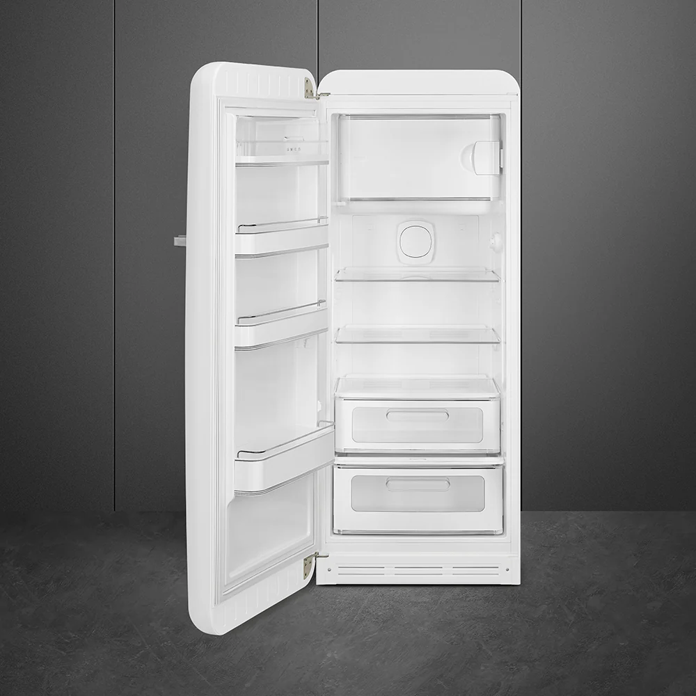 Smeg 60cm Retro Style Fridge With Icebox (6), Left Hand Hinged - White | SMG FAB28LWH6UK - Image 5