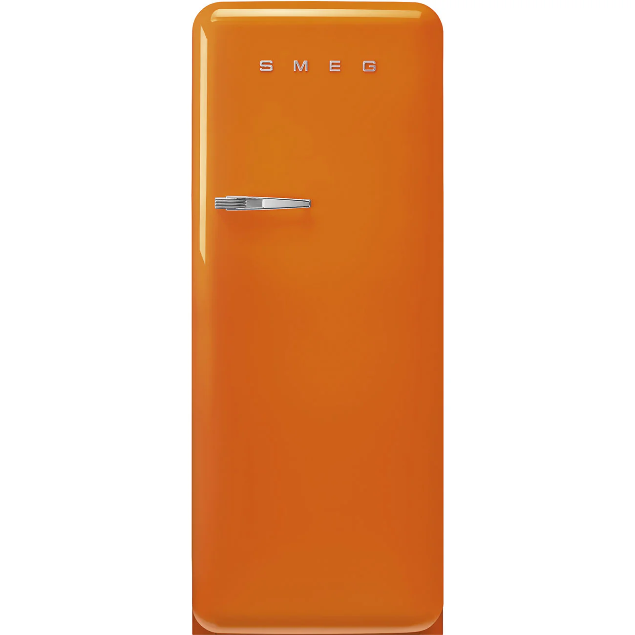Smeg 60cm Retro Style Fridge With Icebox (6), Right Hand Hinged - Orange | SMG FAB28ROR6