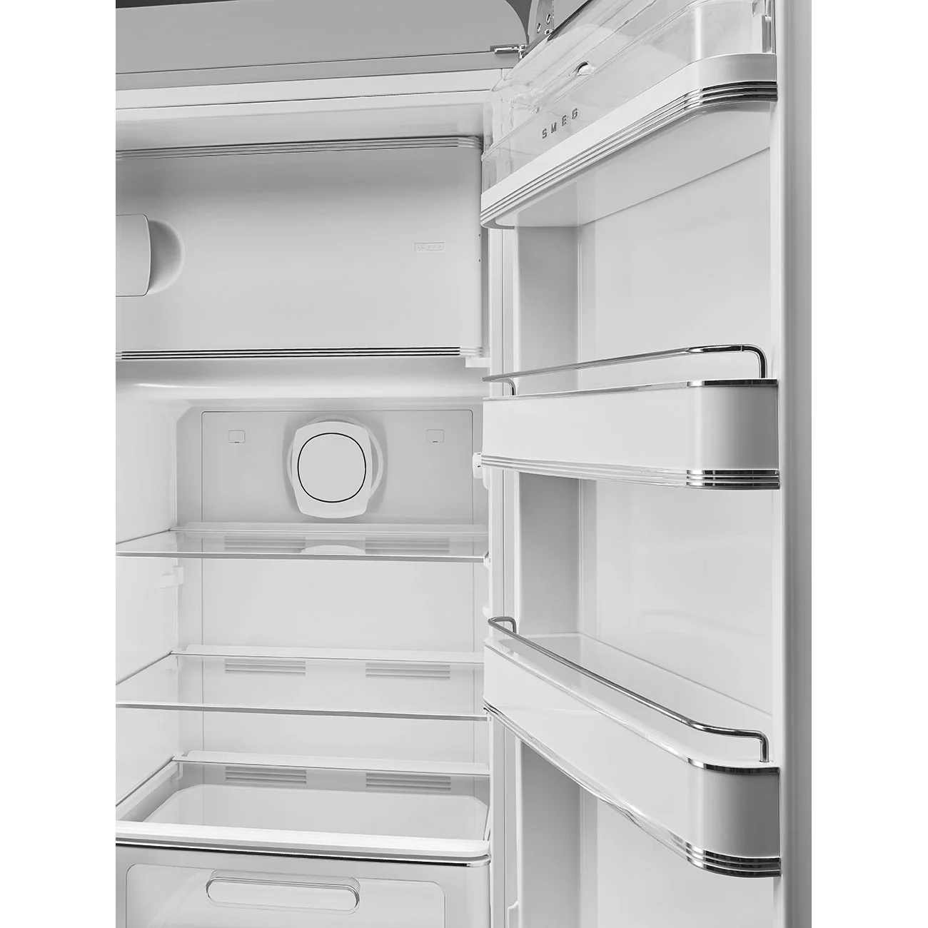 Smeg 60cm Retro Style Fridge With Icebox (6), Right Hand Hinged - Silver | SMG FAB28RSV6 - Image 3