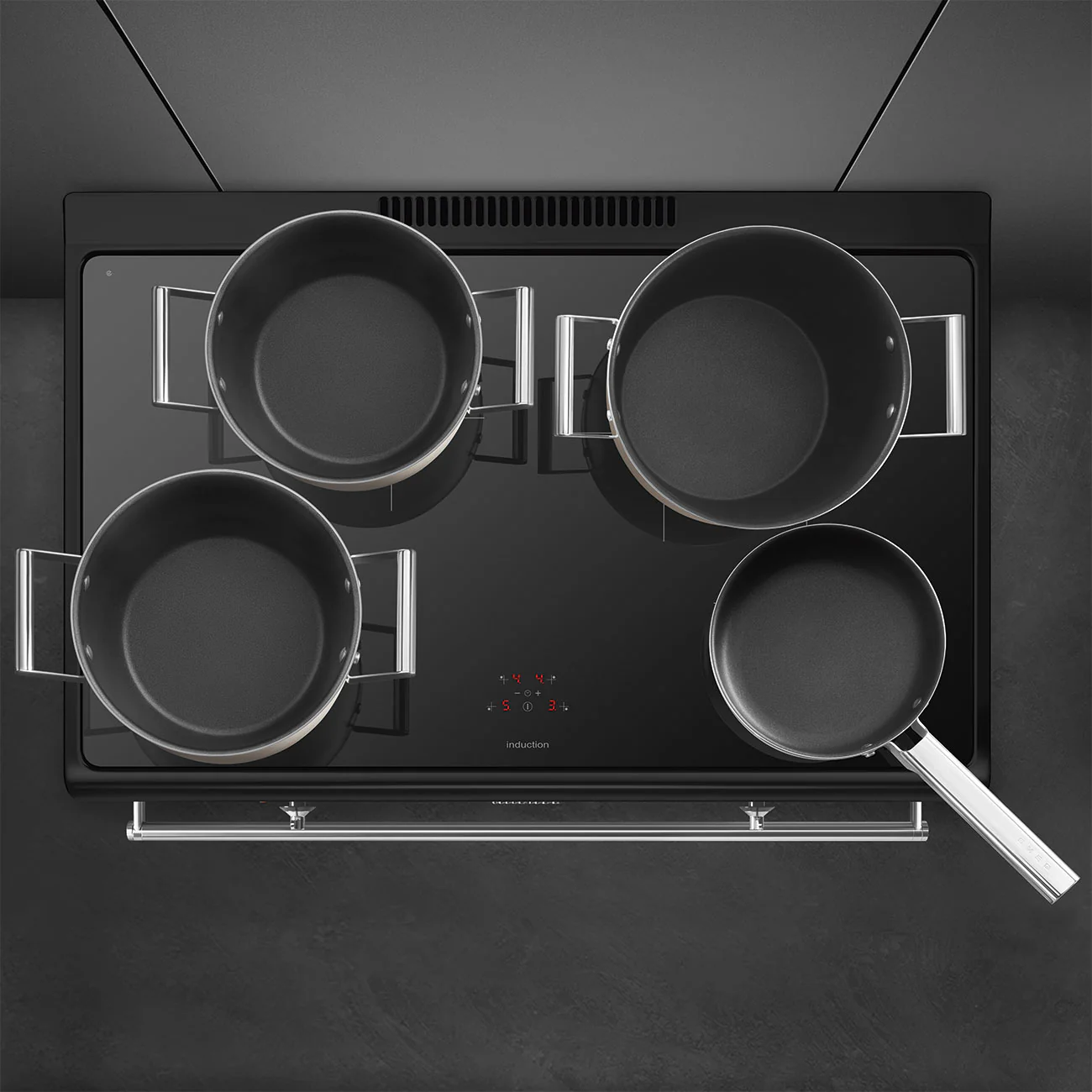 Smeg 90x60 cm Concert Classic Full Electric Cooker with Induction Hob - Black | SMG CX91IMBL - Image 7