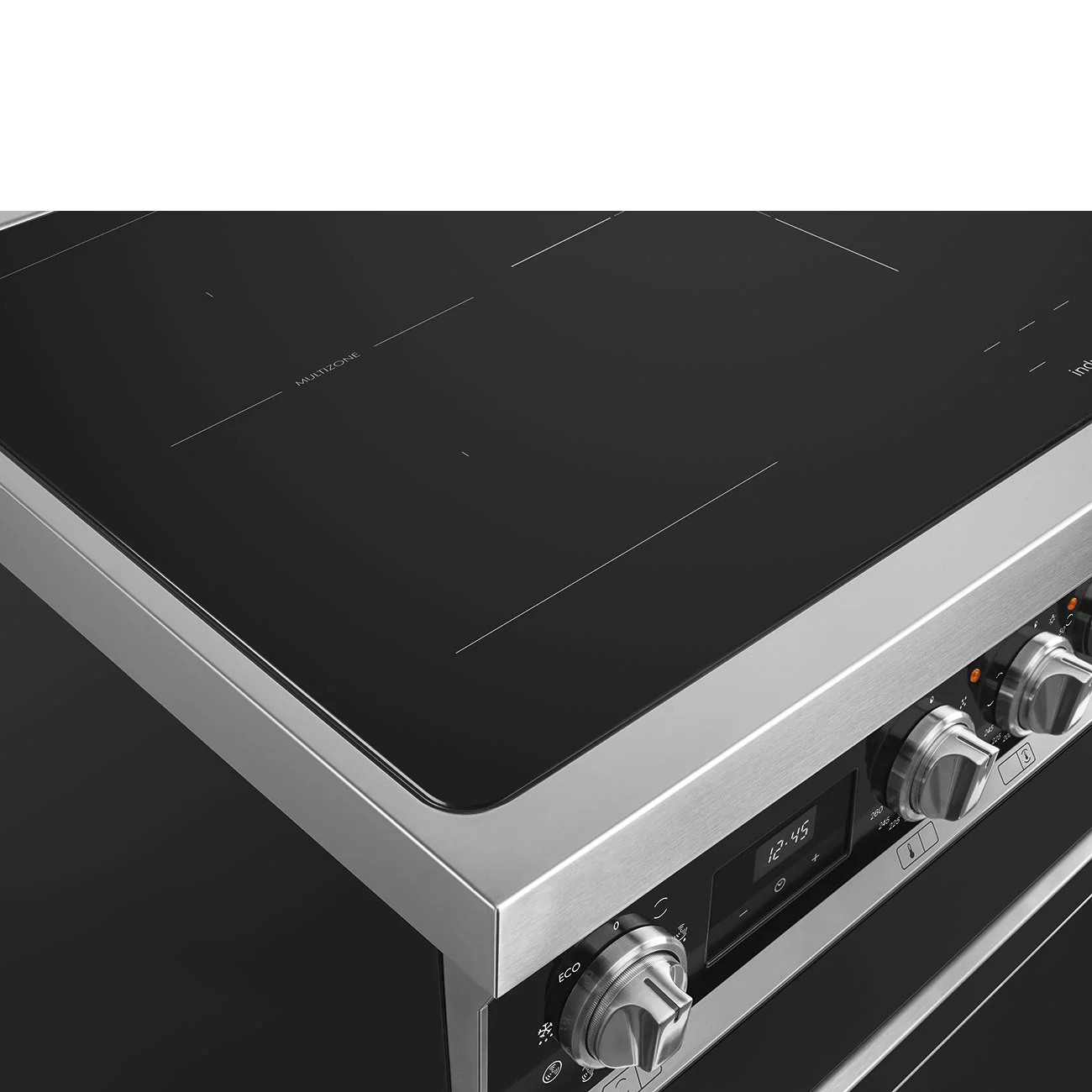 Smeg 90x60 cm Portofino Full Electric Cooker with Induction Hob - Black | SMG CPF92IMBL - Image 7