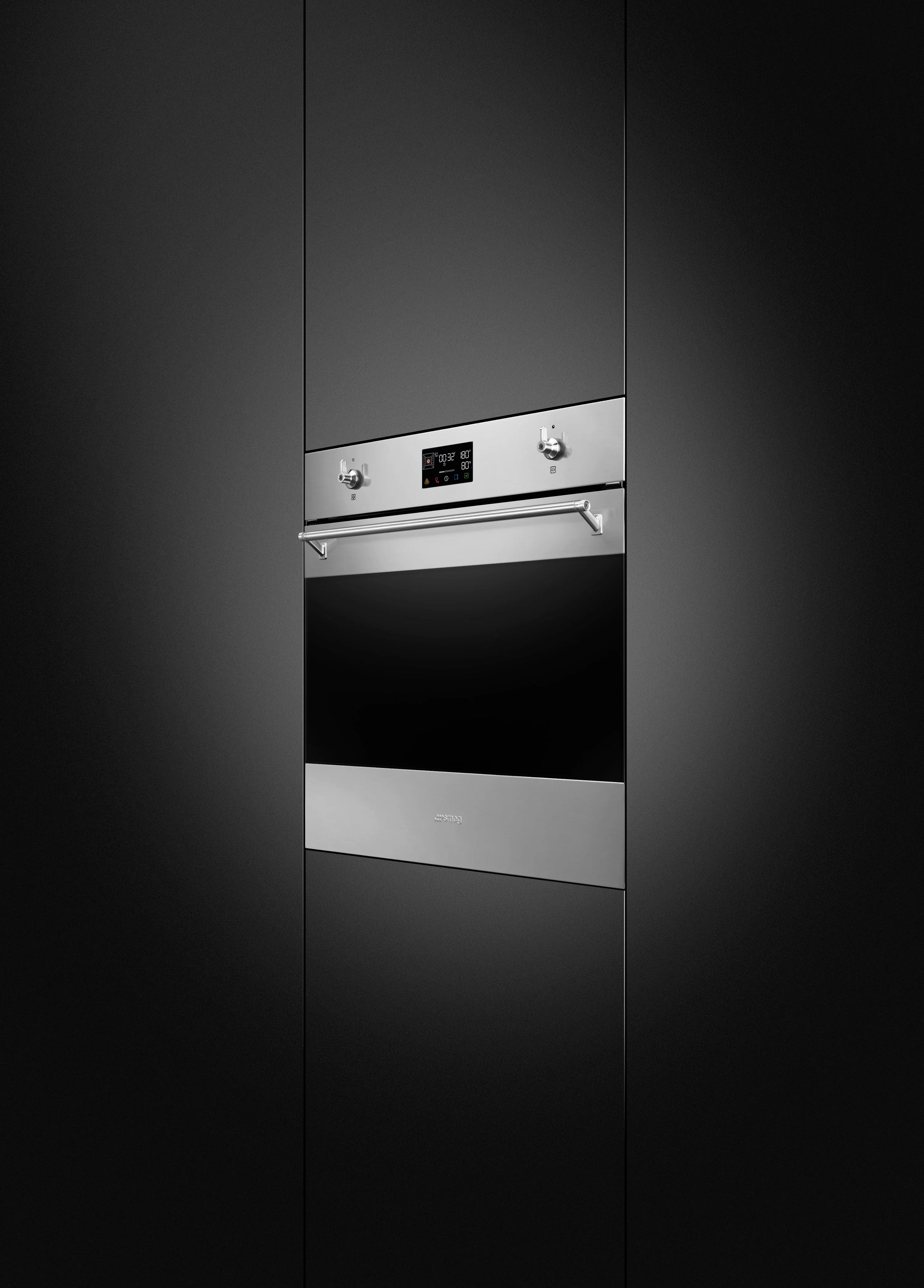 Smeg Classic 60cm Built-In SteamOne Single Oven, Combi Steam, Pyrolytic - Stainless steel | SMG SOP6302S2PX - Image 2