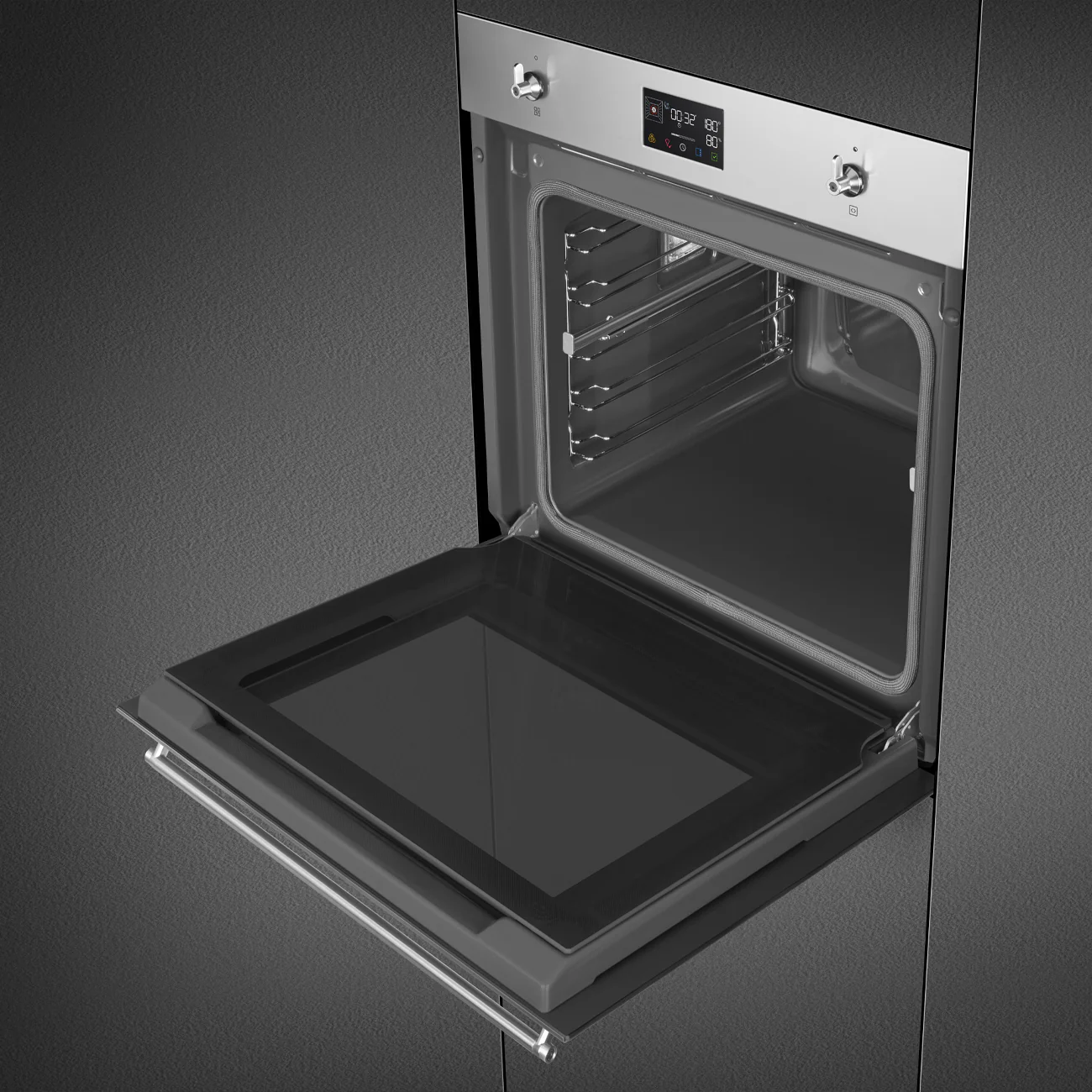 Smeg Classic 60cm Built-In SteamOne Single Oven, Combi Steam, Pyrolytic - Stainless steel | SMG SOP6302S2PX - Image 8