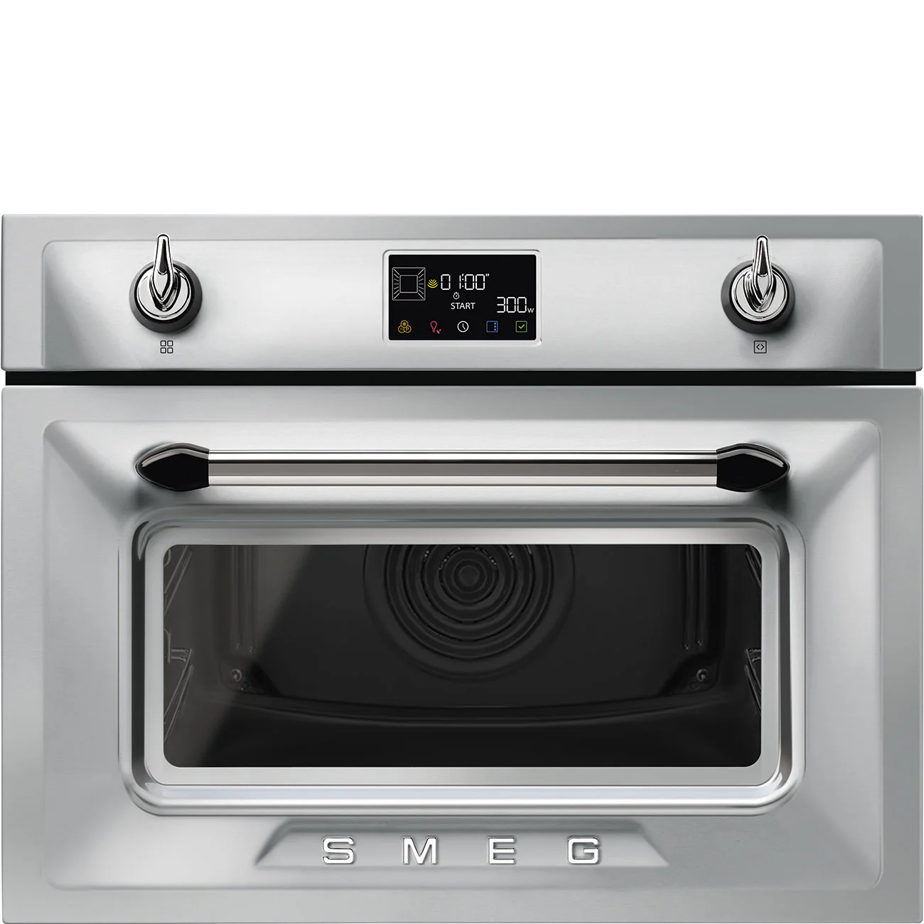 Smeg Victoria 45cm Compact Built-In Oven & Micro combi Microwave - Stainless Steel | SMG SO4902M1X