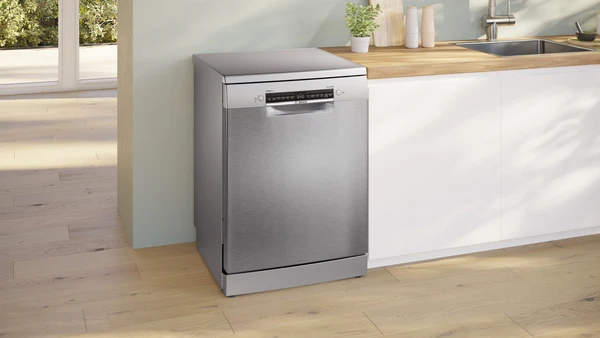 Bosch Series 6, free-standing dishwasher, 60 cm - Brushed steel anti-fingerprint | BSH SMS6ZCI10G - Image 3