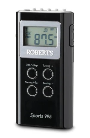 Roberts 2band Sports Radio | SPORTS995BK - Image 2