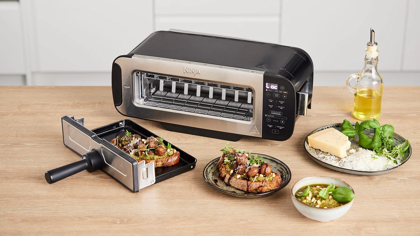 NINJA FOODI 3-IN-1 Toaster, Grill & Panini Press - Black | ST200UK - Image 7