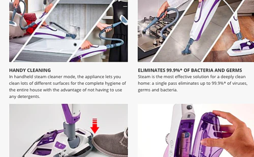 Polti Vaporetto Steam Cleaner Double | SV440-DOUBLE - Image 9