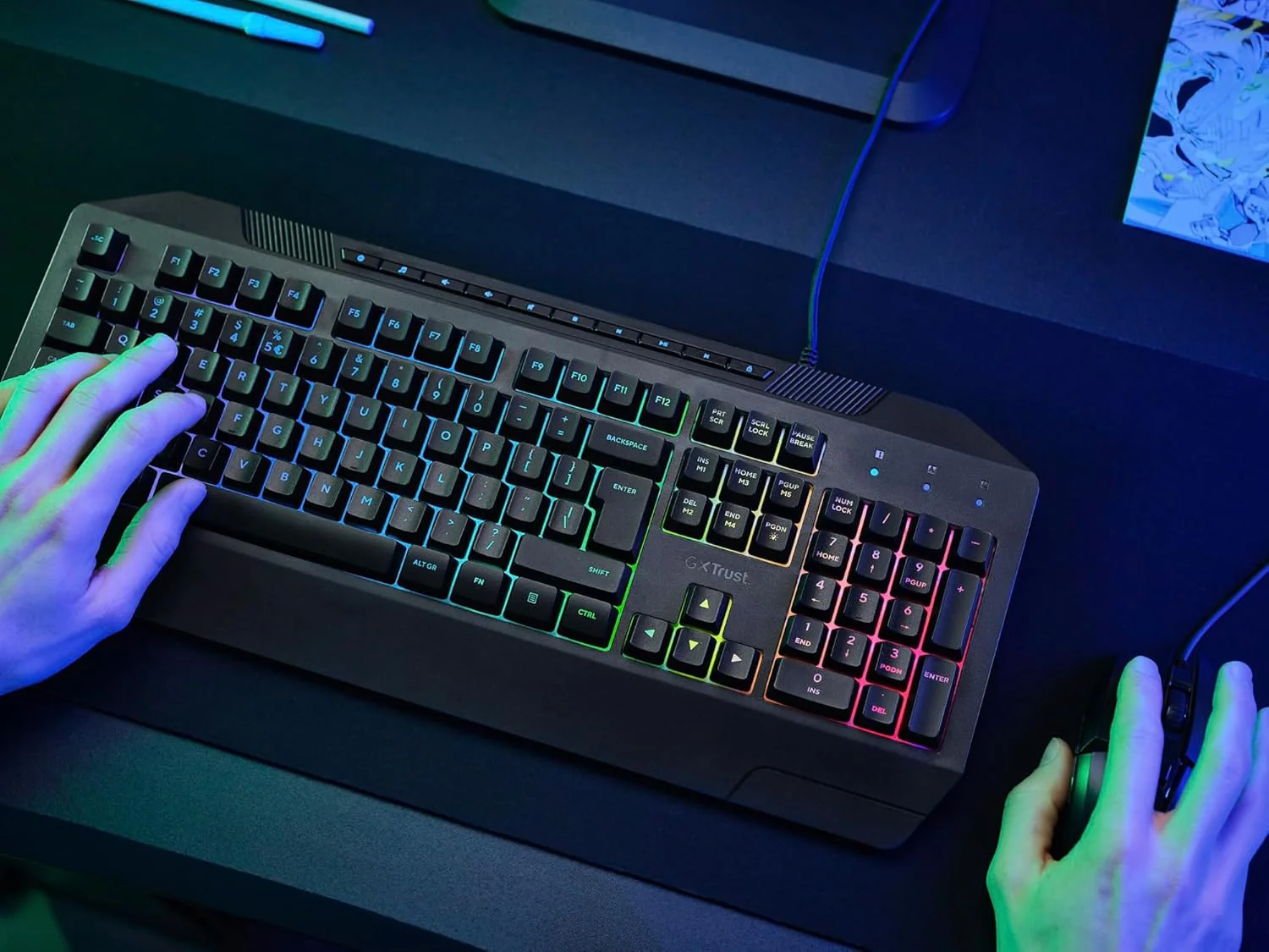 TRUST Gaming GXT 836 Evocx Gaming Keyboard | T24726 - Image 9