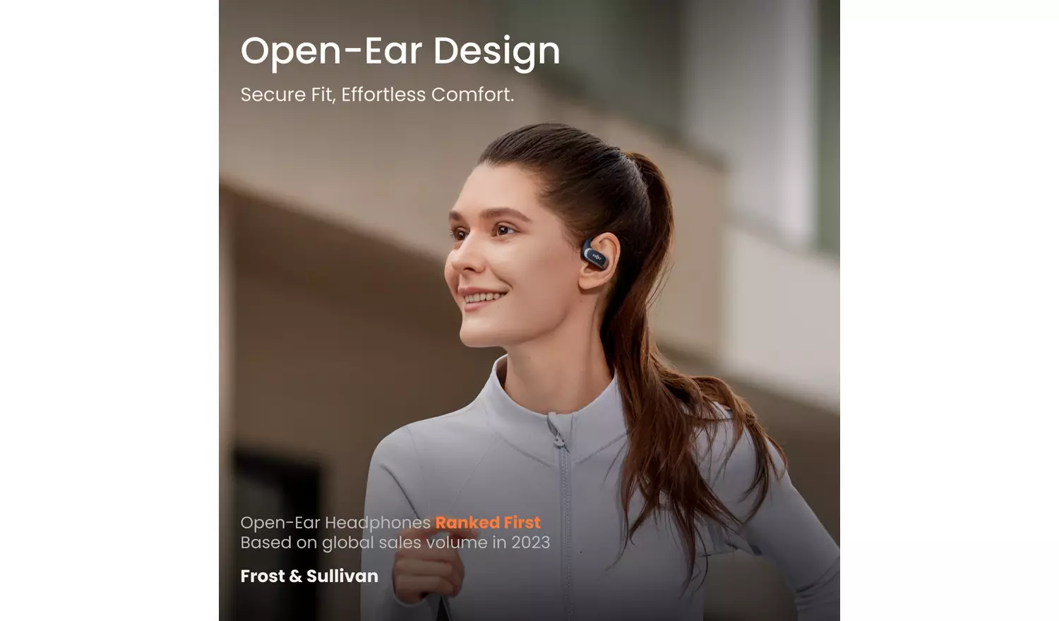 Shokz OpenFit Air In-Ear True Wireless Earbuds - Black || T511BK - Image 2