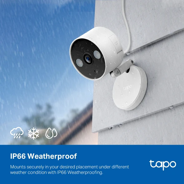 TP Link TAPOC120 Indoor/Outdoor Wi-Fi Home CAMERA || TAPO C120 - Image 5