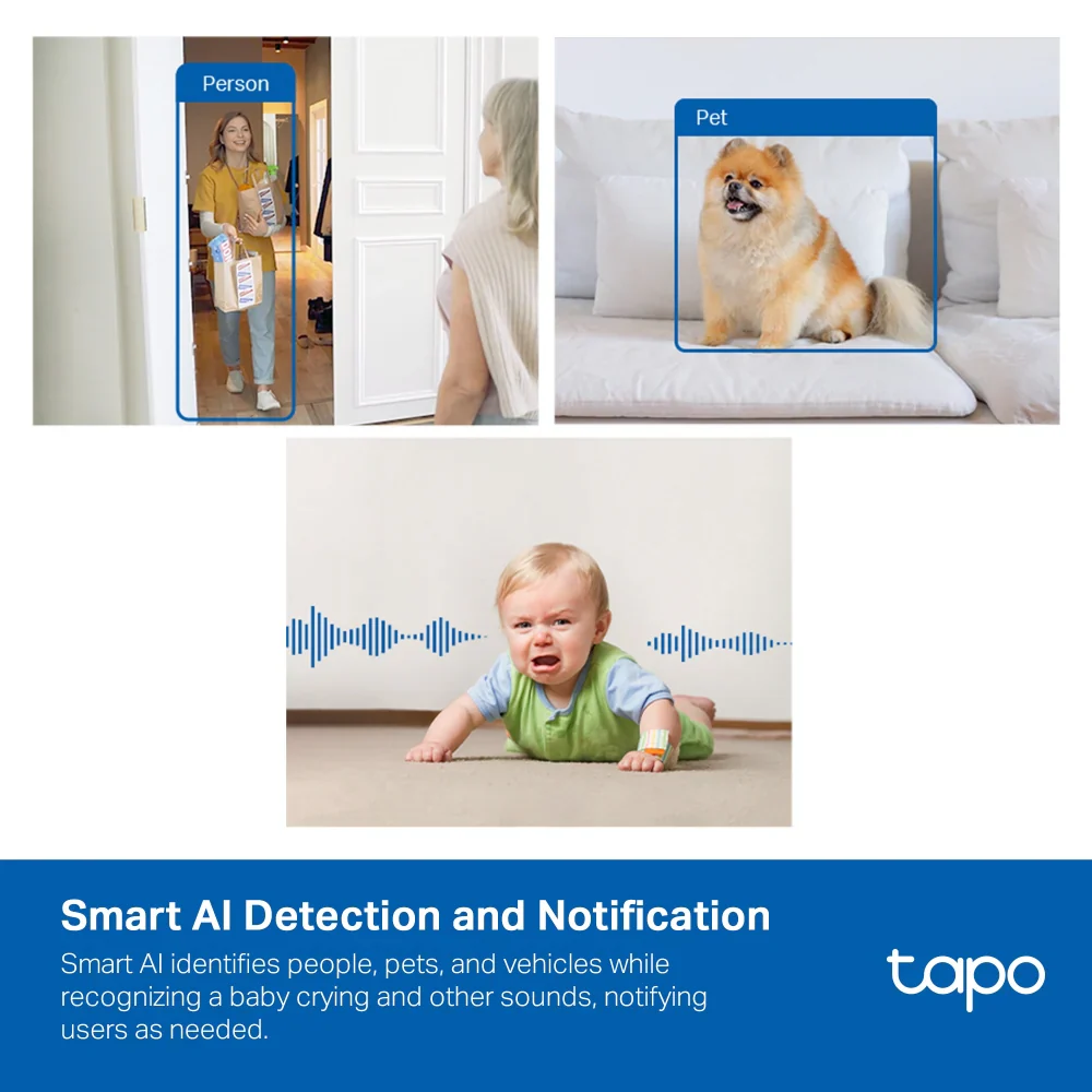TAPO AI Home Security Wi-Fi Camera | TAPO C125 - Image 5