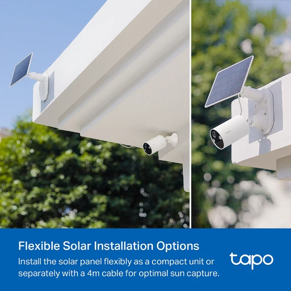 TAPO Solar-Powered Security Camera Kit || TAPO C410KIT - Image 5