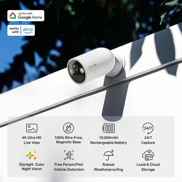 Tapo Battery-Powered Outdoor Security Camera | TAPO C460 - Image 4