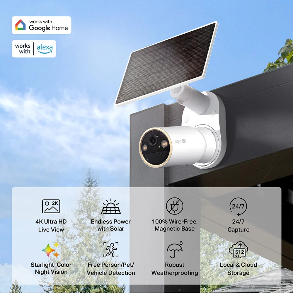 TAPO Solar-Powered Security Camera Kit | TAPO C460 KIT - Image 8