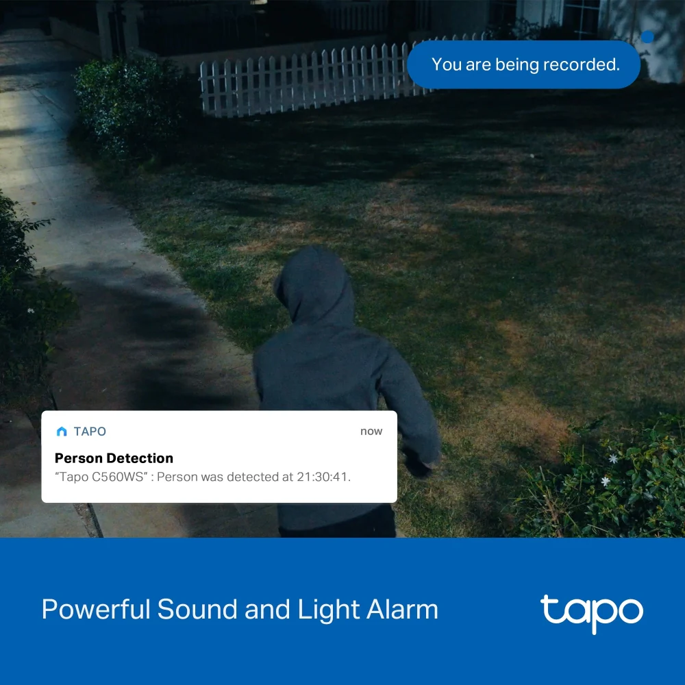 TAPO Outdoor Pan/Tilt Security Wi-Fi Camera | TAPO C560WS - Image 10