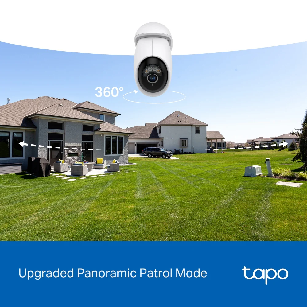TAPO Outdoor Pan/Tilt Security Wi-Fi Camera | TAPO C560WS - Image 8