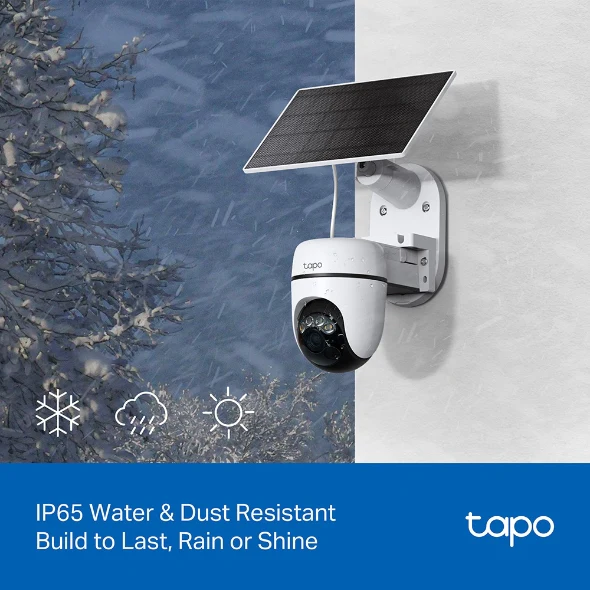 Tapo Solar-Powered Pan/Tilt Security Camera Kit | Tapo C610 KIT - Image 12