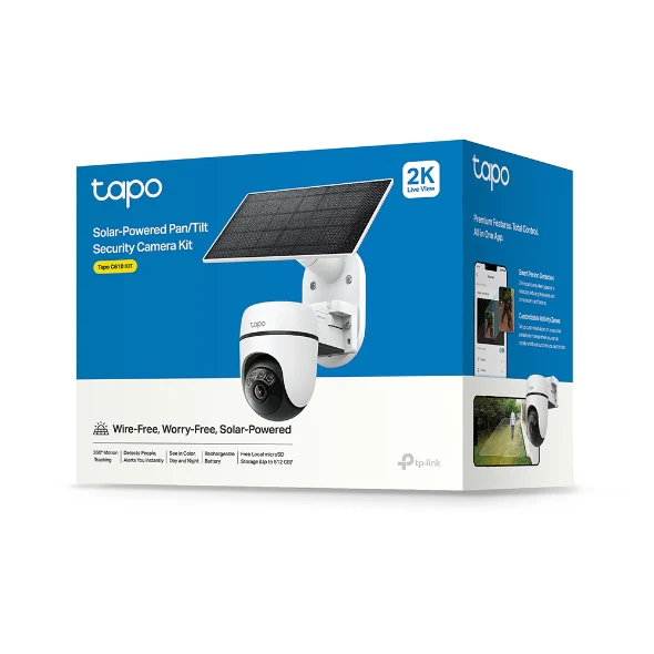 Tapo Solar-Powered Pan/Tilt Security Camera Kit | Tapo C610 KIT - Image 13