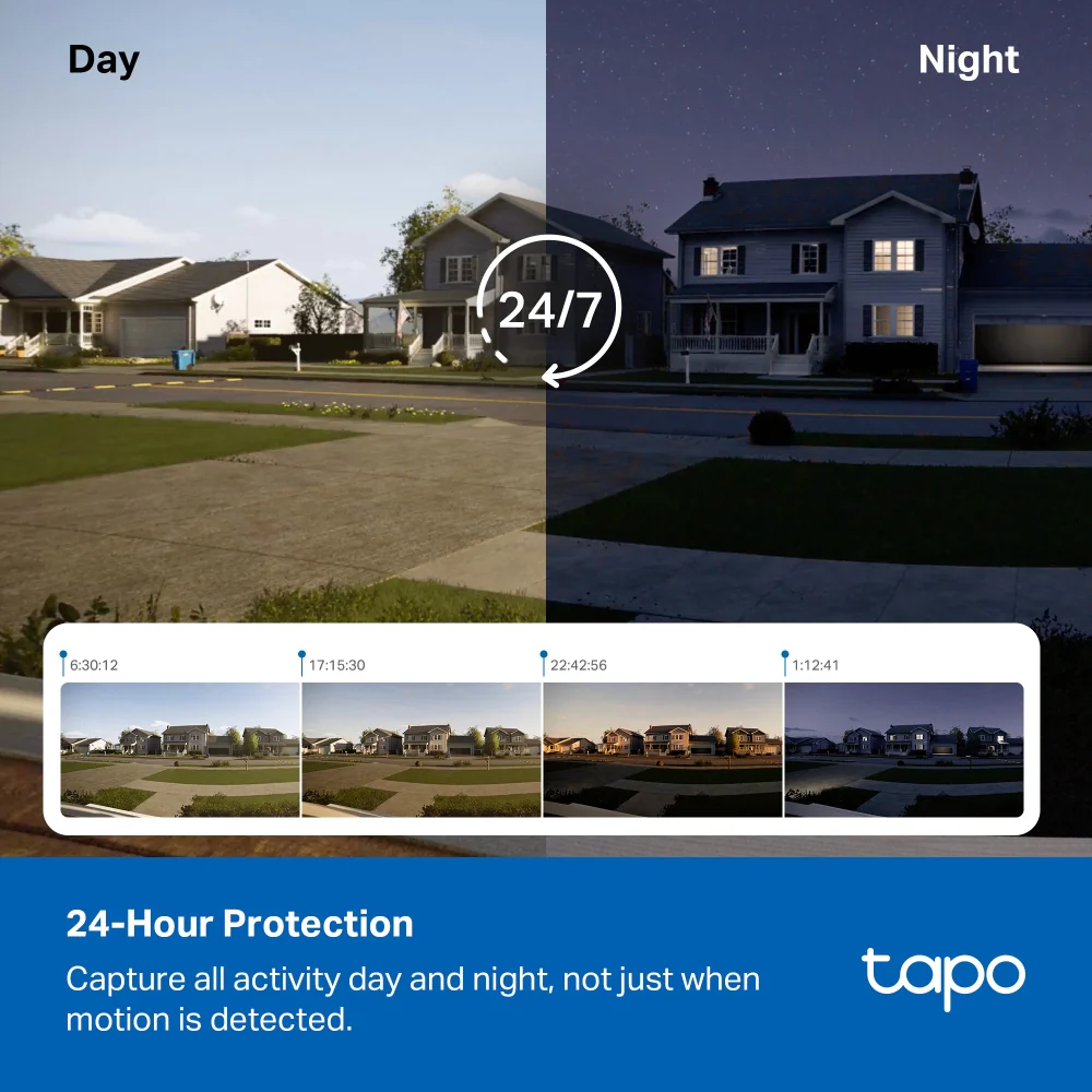 TP-Link Tapo C660 Solar-Powered 4K Ultra HD Pan/Tilt Security Camera Kit | TAPO C660 KIT - Image 3
