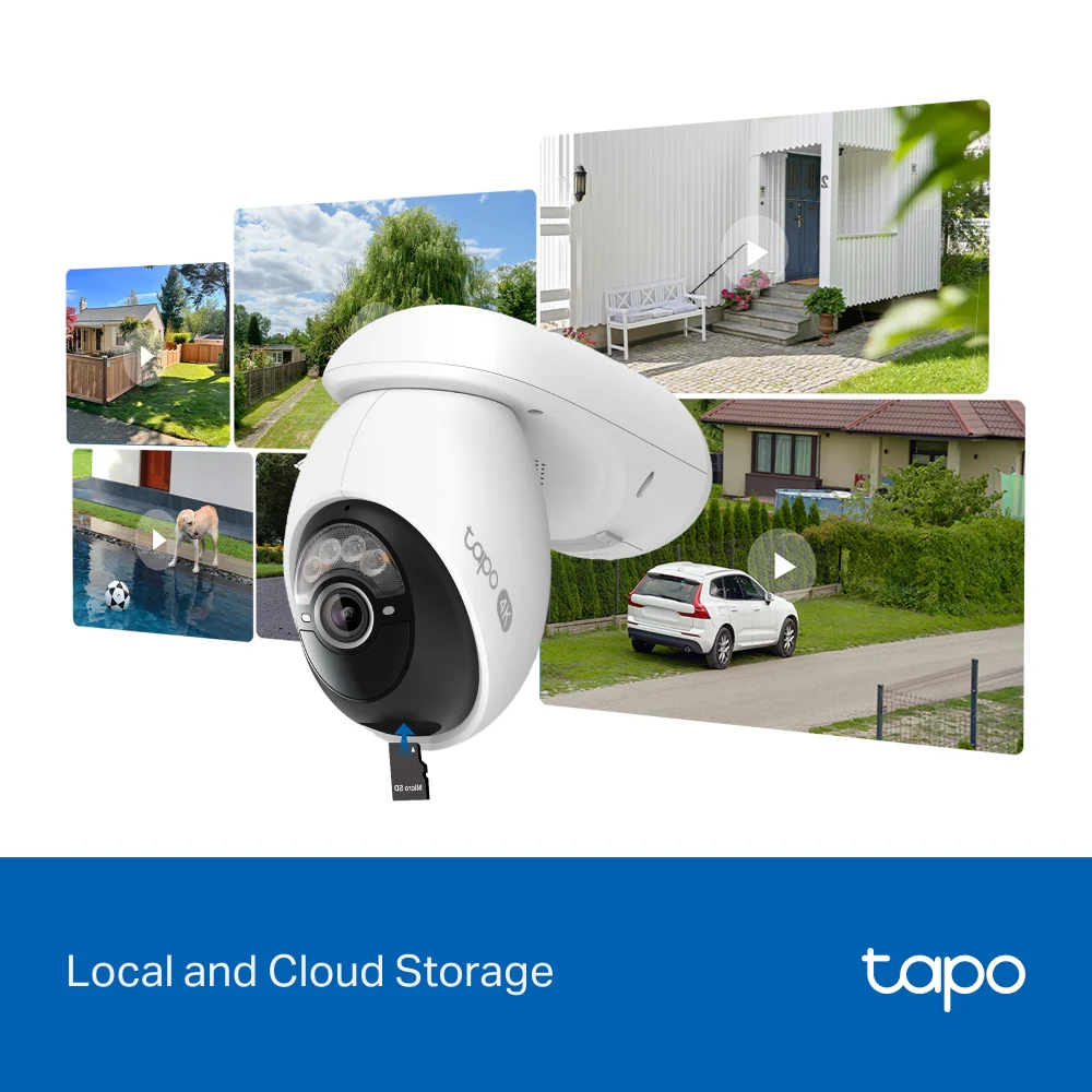 TP-Link Tapo C660 Solar-Powered 4K Ultra HD Pan/Tilt Security Camera Kit | TAPO C660 KIT - Image 4